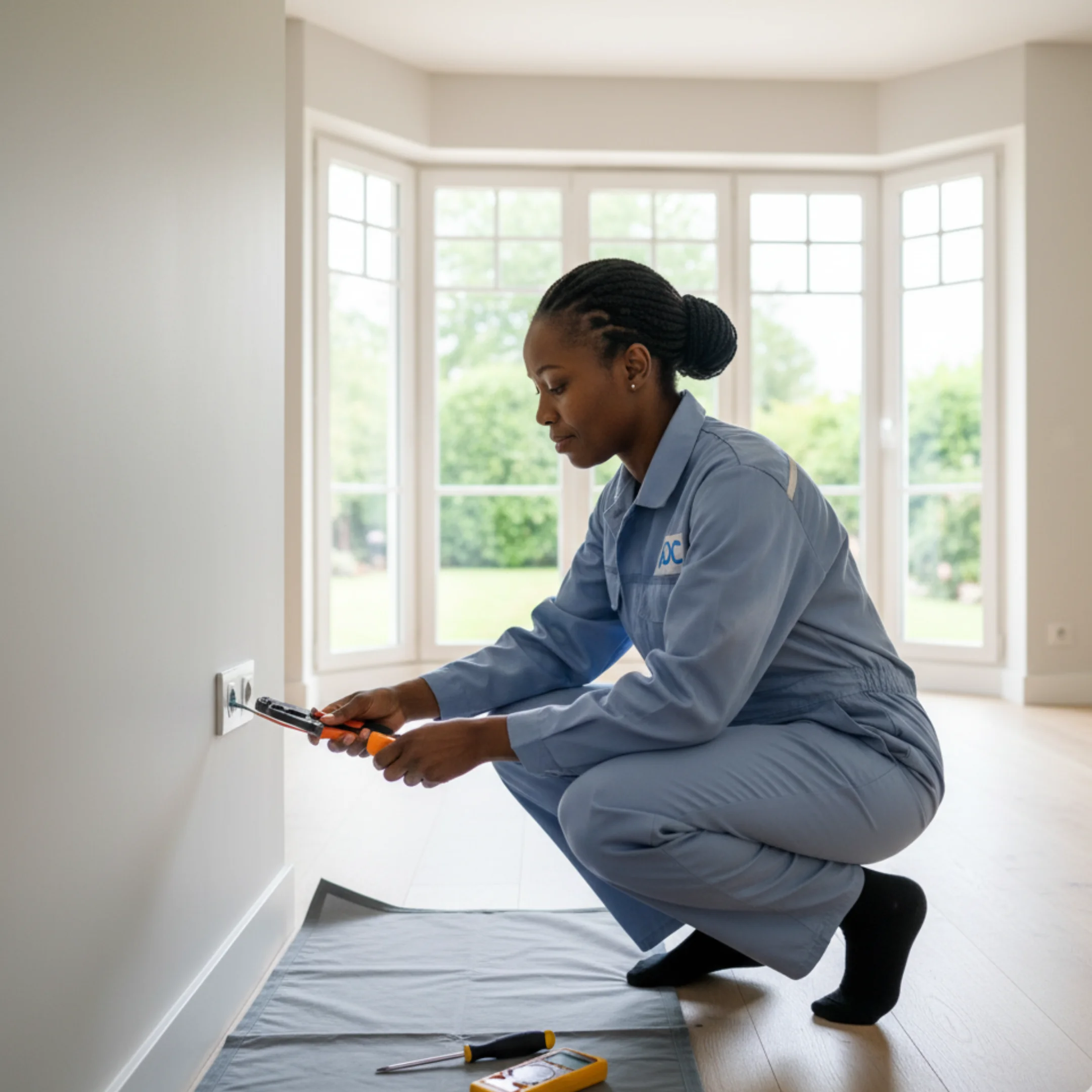 - ADC Entreprise, expert en électricité à Orsay, rénovation complète, mise en sécurité et installation d’appareillages électriques