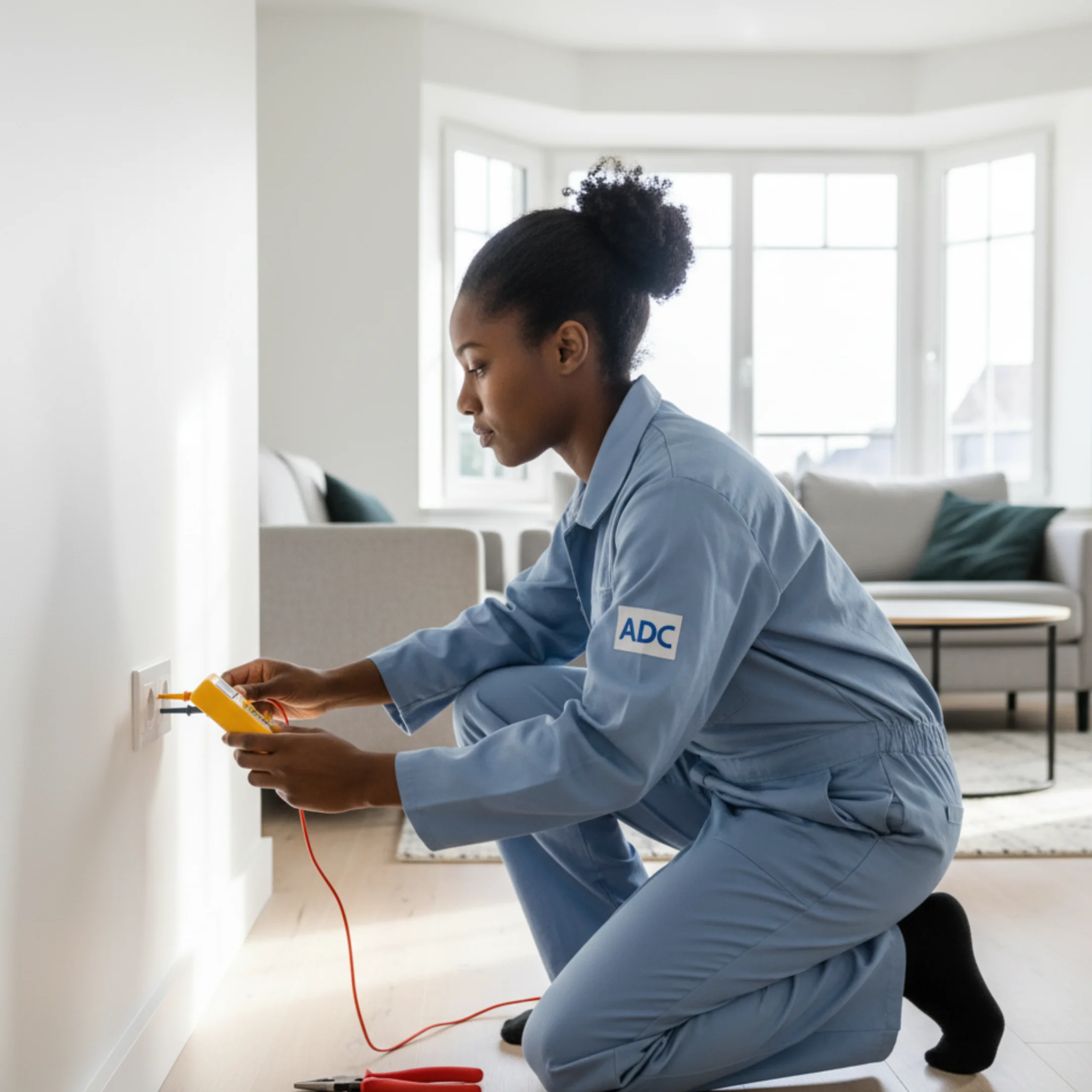 - ADC Entreprise, expert en électricité à Morangis, installation d’équipements électriques et entretien pour logements et bureaux