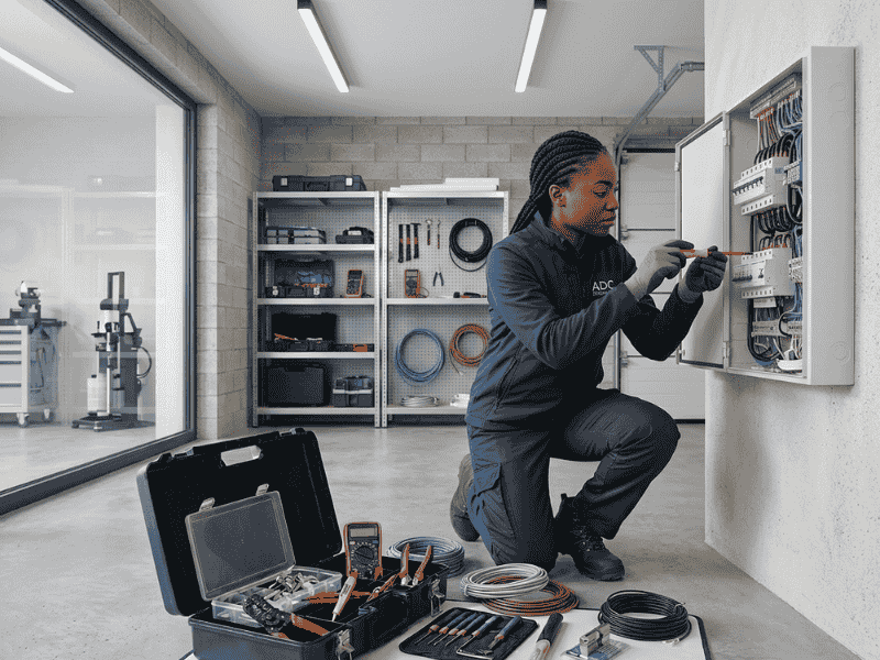 Electricien professionnel